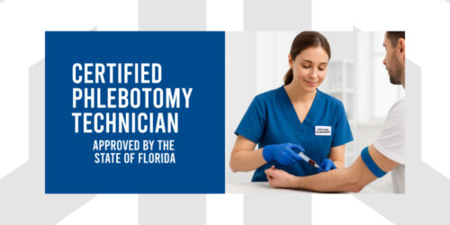 Certified Phlebotomy Technician. Florida State Approved