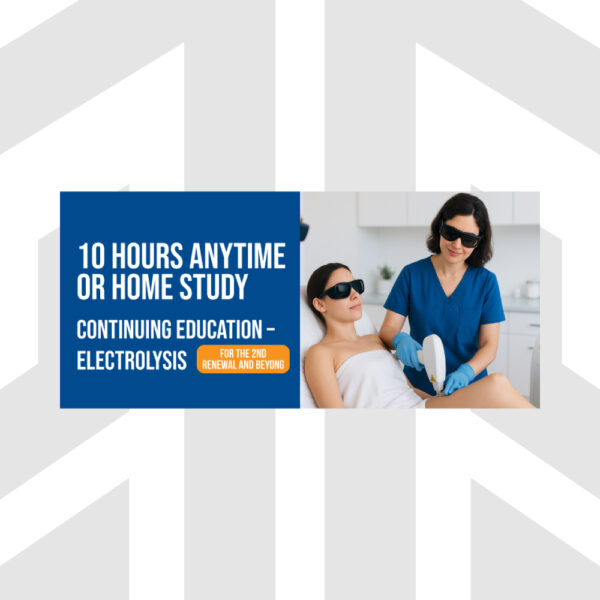 squre-10-hours-anytime-or-homestudy-second 10 Hours Anytime or Homestudy | 10 Hours Anytime or Homestudy segment of the Electrology Continuing Education (CEU) Course | For The 2nd Renewal and Beyond